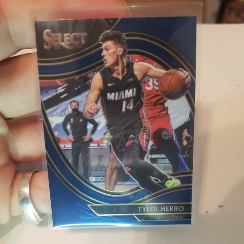 2020-21 Panini Select TYLER HERRO Courtside HEAT #225 Blue Retail ssp lot of 2 - Picture 6 of 10