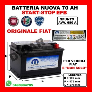 Batteria Start Stop 70ah Nuova Hyundai I30 Sw 1 6 Crdi Da 11 Kw85 Cv116 D4fb 179 Ebay