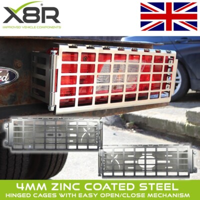 For Ford Transit Tipper Truck Luton Van Rear Tail Light Cover Guards ...