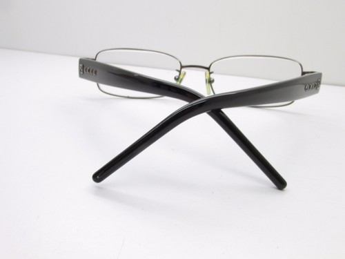 Fendi F941R EYEGLASSES FRAMES 52-17-135 Black Silver Rectangle TV2 35484 - Foto 9 di 9