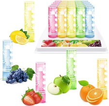 Beauty4Britain 100 x Lip Balm Lipstick Fruity 4 Display Trays Wholesale Mix