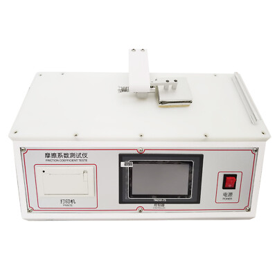 110V Rubber Paper Friction Coefficient Tester Coating Friction Testing Machine