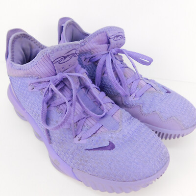 Nike LeBron 16 Low Atomic Purple Size 8 Athletic Basketball