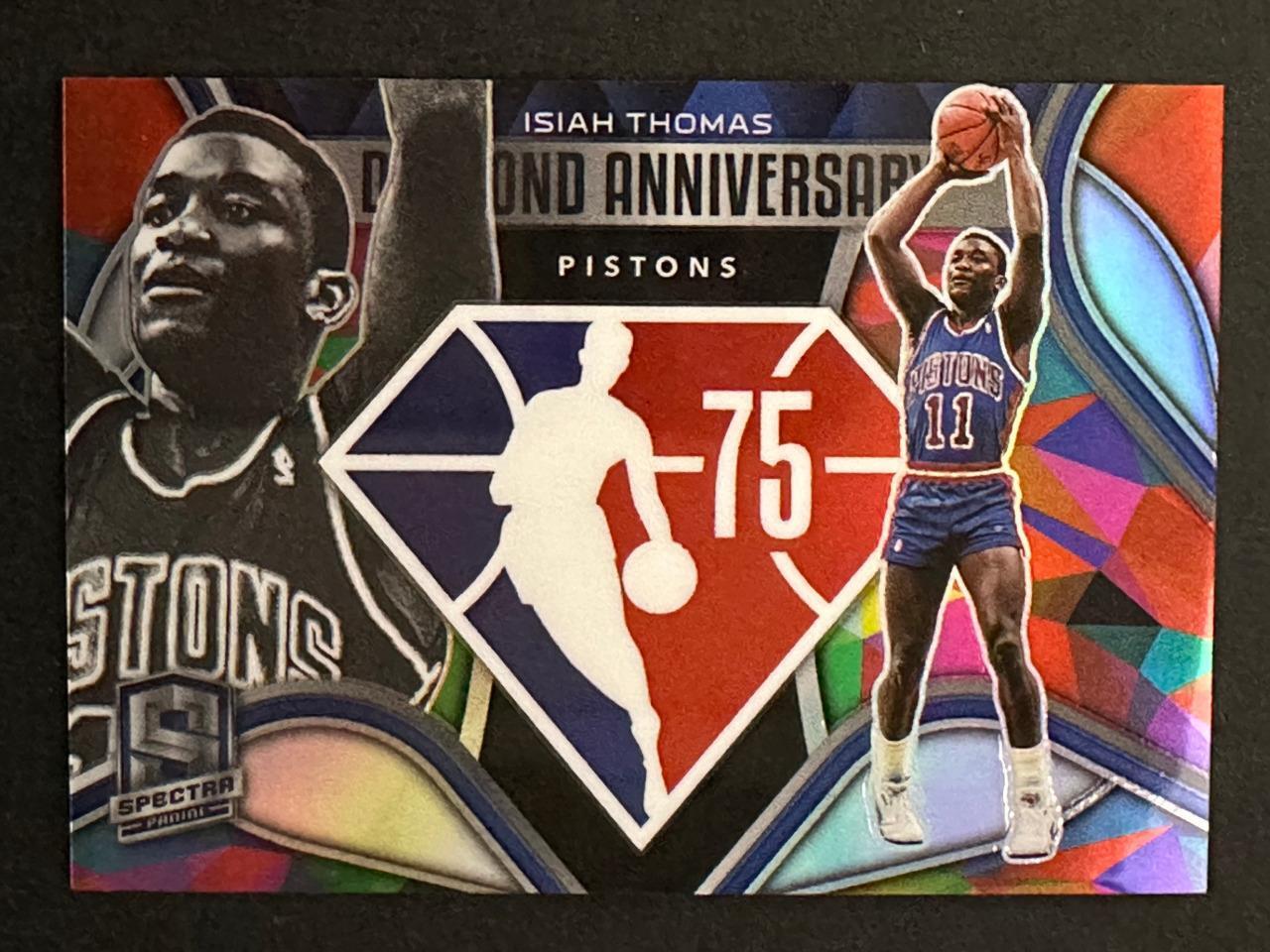 2021 Panini Spectra Diamond Anniversary #45 Isiah Thomas