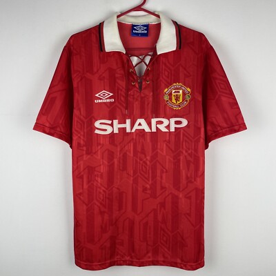 Manchester United 1992-1994 Umbro Vintage Home Football Manchester United 1992-1994 Umbro Vintage Home Football