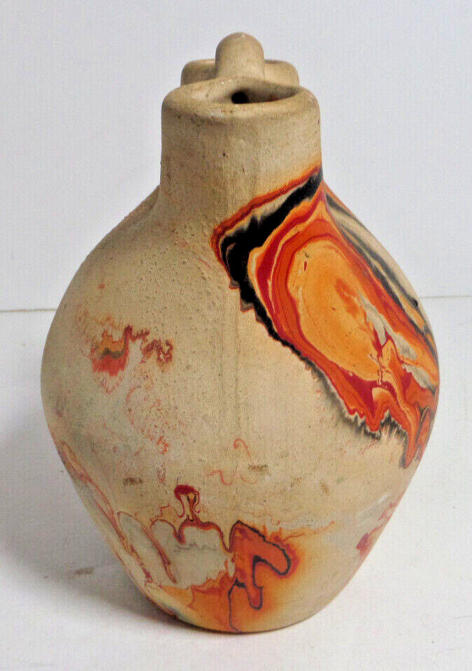 Nemadji indian pottery native clay USA vase vintage | eBay