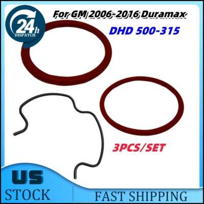Lower Radiator Hose Dlip& Seal Kit For GM 2006-2016 Duramax DHD 500-315 US