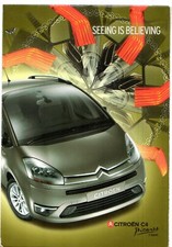Citroen C4 Grand Picasso 7-Seater 2006-2007 UK Market Launch Foldout Brochure