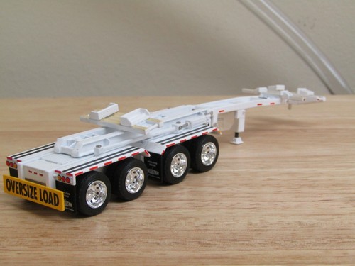 DCP Elk River white 4 axle hydra steer for beam trailer new no box 1/64 - Picture 3 of 4