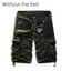 thumbnail 8 - Men Sports Trousers Army Military Cargo Pocket Camouflage Short Pants Summer 36