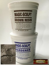 M02054 MOREZMORE 5 lb BROWN Magic Sculpt Sculp Epoxy Clay Model Putty