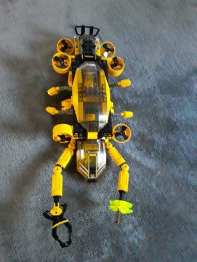 Lego 4794 Alpha Team Command Sub Mission Deep Sea Complete 2002