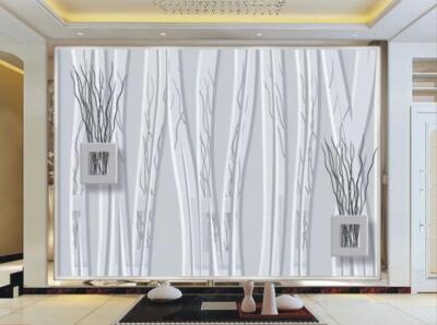 3D Trunk Branches ZHUA2580 Wallpaper Wall Murals Removable Self-adhesive Amy
