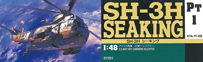 Hasegawa 1/48 US Navy SH-3H Sea King Plastic Model PT1 New
