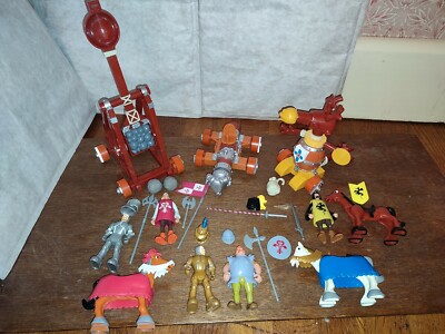 Disney Adventures Schwert im Stein Trainingsdrache Famosa Figur Spielzeug Spielset B