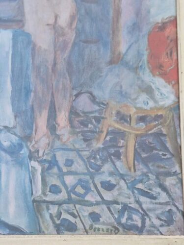 Reproduction Pierre Bonnard peinture Femme tableau cadre montparnasse - Photo 7 sur 10