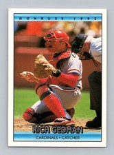 1992 Donruss #553b Rich Gedman Near Mint or Better
