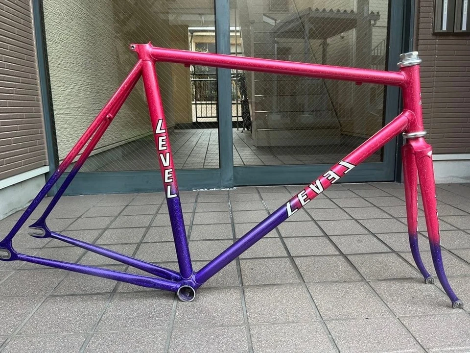 Level NJS Track Bike Frame Keirin Pista USED - Image 2 of 4