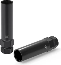 2 Piece Small 6 & 7 Spline Lug Nut Socket, Wheel Lock Key for Easy Installation