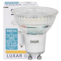 Led-Reflektorlampe Luxar Glas GU10 QPAR51 Spot PAR16 Sigor SIG-5756701
