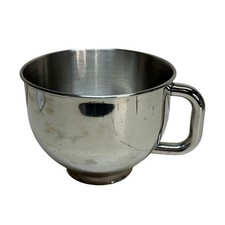 Smeg Stainless Steel Stand Mixer Bowl with Handle 4.8L 5 Quart SMF02 SMF03