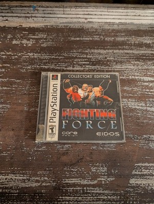 Fighting Force (Sony PlayStation 1, 1997) Cib Tested Collectors Edition 