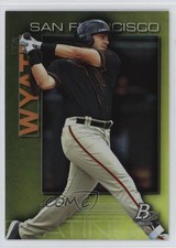 2020 Bowman Platinum Wal-Mart Top Prospects Chartreuse Logan Wyatt #TOP-41 16kt