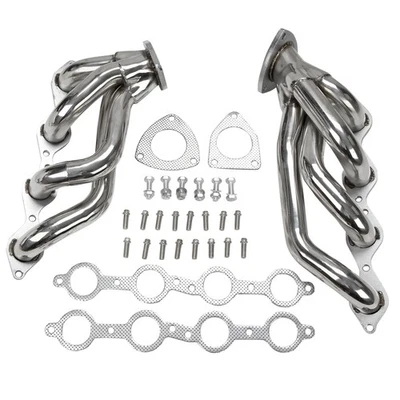 Manifold Headers For Chevy Avalanche Silverado Tahoe GMC Sierra 4.8L/5.3L 00-06 - Image 1 of 4