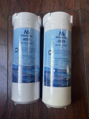 Marriotto MR9 Replacement Refrigerator Water Filter Replaces XWF (2 Filters)