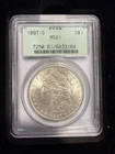 1897-S Morgan Silver Dollar PCGS MS61 Uncirculated San Francisco 0.9 Fine