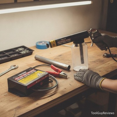 Affordable Hotcoat Dual Voltage Powder Coating Kit - Easy & Effective Finishing