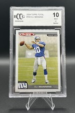 2004 Topps Total - Eli Manning #350 (RC) BCCG 10