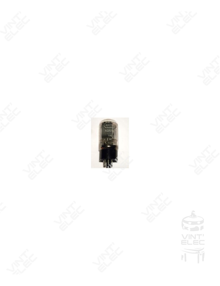 Tube 50SX6 SICTE en alliage premium pour environnements extrêmes