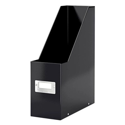 3 LEITZ Stehsammler Click & Store schwarzer Karton DIN A4