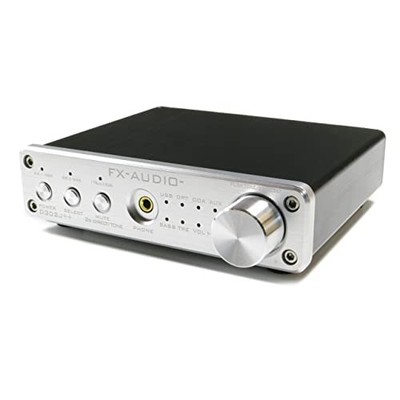 FX-AUDIO D302J++ Digital Amplifier Silver USB Optical Coaxial
