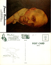 James Buchanan 15th President USA Unposted Postcard Wheatland Lancaster PA 