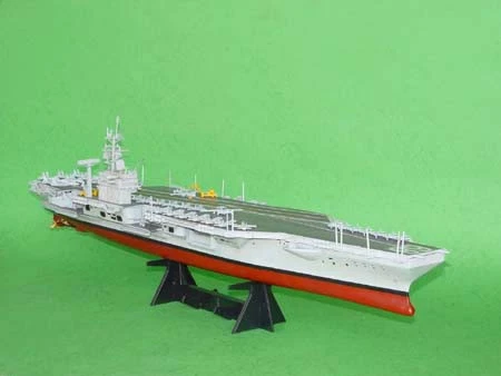 Trumpeter 05201 U.S. NIMITZ CVN68 AIRCRAFT CARRIER 1:500 Kit di modellismo - Immagine 2 di 3