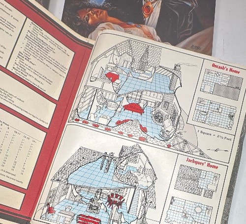 Ravenloft Castles Forlorn Box Set Advanced Dungeons And Dragons TSR 2nd Editio - Picture 16 of 19
