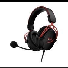HyperX Cloud Alpha Gaming Headset Red/Black, Wired, Over-Ear