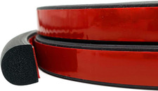 D Shape Weather Stripping, Self-Adhesive Rubber Seal Strip, Rubber Gasket for fo