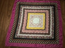 Cejan Fashion Multicolor womans scarf wrap 35" x 36"