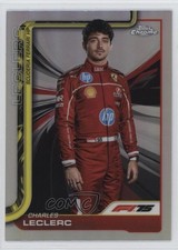 2025 Topps Chrome Formula 1 F1 Drivers Refractor Charles Leclerc #3 1k2m