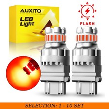 2-20 3157 Led Tail Stop Brake Turn Signal Flashing Light Bulb Red 3056 3456 4156 2-20 3157 Led Tail Stop Brake Turn Signal Flashing Light Bulb Red 3056 3456 4156