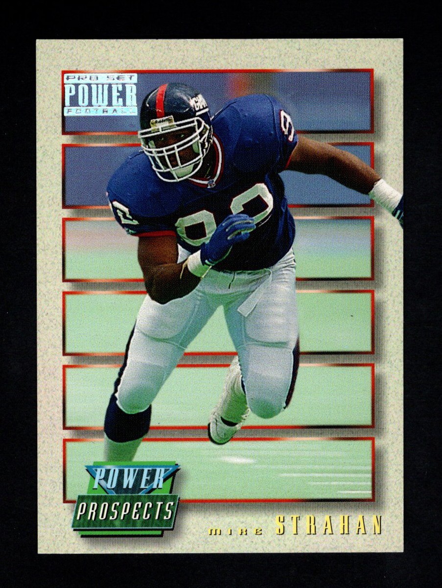 1993 Power Update Prospects Gold #PP51 Michael Strahan New York Giants HOF
