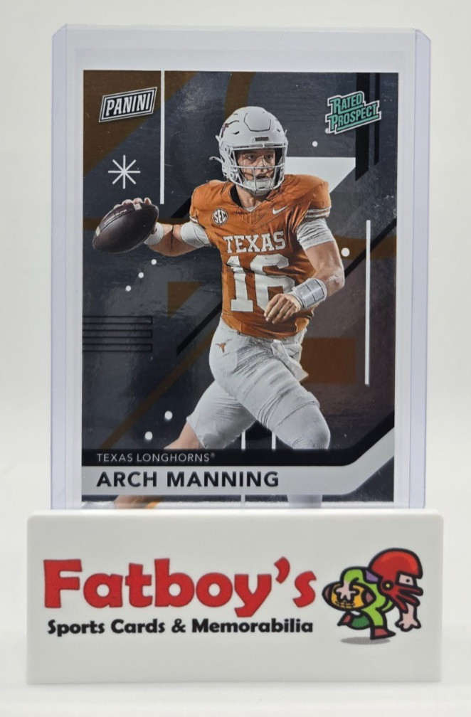 2026 Panini The National Arch Manning Rated Prospect Silver NSCC VIP Promo Card