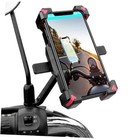 Motorcycle Phone Holder, 1s Lock and Release Phone Mount for Rearview Mirror