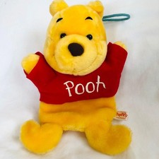 Showa Retro Winnie the Pooh Puppet Plush