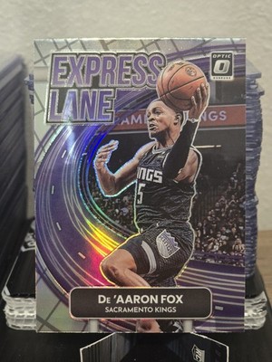 2022-23 Donruss Optic Express Lane Holo #14 De'Aaron Fox