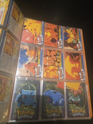 Topps Pokemon The 1st Movie Complete Set Mewtwo Strikes Back - Blue - Picture 7 of 11