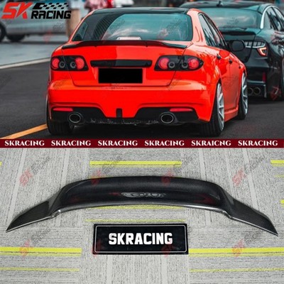 Rear Spoiler Wing For Mazda 6 2003-2008 Carbon Fiber/Glossy Black/Forged Carbon